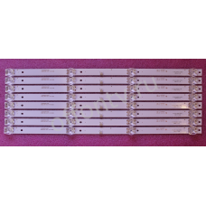 CC02500D410V07 4Led 3V комплект 8 планок новый CC02500D410V07 4Led 3V комплект 8 планок новый