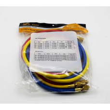 Шланг 360 RYB (600-3000 Psi) (150 см) (компл. 3шт) 1/4 R134