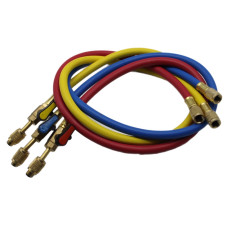 Шланг M-336 RYB-B с вентилем 1/4(600-3000Psi)(90 см) (комплект 3 шт)